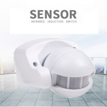 2X PIR Infrared Motion Sensor AC110V-220V Motion Detector Adjustable for Indoor and Outdoor Multiple Scenarios