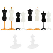 10St Mannequin Model Stand Kunststof Poppenhouder Voor En Kleding