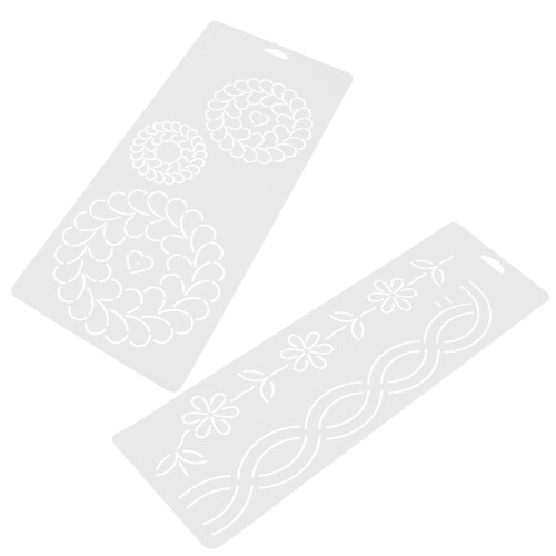 2St Duurzame Quiltsjablonen Voor Kruissteek En Patchwork