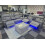 Carlisle 3+2 Electric Recliner Sofa Set -LED Lights, Cooling Cup Holders, USB-C 6