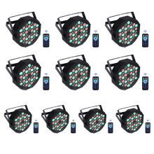 Stage Lights 36LED 72W Disco Lights RGB DMX512 with Remote Control, Par Light 7 Modes Stage Lighting Effect DJ Lights for Party Bar Club Wedding Hall