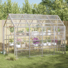 vidaXL Plant Cover Transparent 5 x 3.5 m PVC