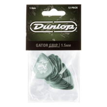 Jim Dunlop 417P1.50 Gator Standard Guitar Pick Player Pack (Pack of 12)