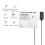 Tuya Zigbee  7-32V 4 Channel   Temperature Humidity Sensor Passive Dry Contact Module EU Plug 3