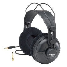 Samson SR950 Closed-Back Over-Ear Studio Headphones for Mixing and Editing, black