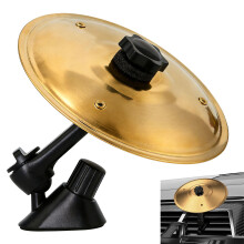 TEUYOE Car Drum Cymbal Air Vent, 360 Rotating Mini Crash Cymbal for Car Vent – Funny Car Interior Accessory for Music Lovers, Make Driving More Fu