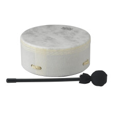 Remo World Percussion - Buffalo Drum - 8" x 3.5" - Acousticon Frame, Fiberskyn 3 Head, Rope Handle Cross, Pre-tuned, Incl. Mallet - E1-0308-00