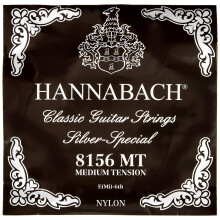 Hannabach 652526 Saiten für Klassikgitarre Seire 815 Medium Tension Silver Special - E6