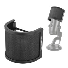NEEWER Pop Filter for Microphones, Triple Layer Isolation Shield Windscreen Cover for 40-72 mm Diameter Mics, Compatible with Blue Yeti for Podcast St