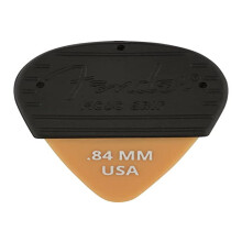 Fender Mojo Grip Picks - Pack of 3 - Dura-tone Delrin 351 - .84 mm - Pack of 3 Picks for Guitar - Thickness: .84 mm - Colour: Butterscotch Blonde