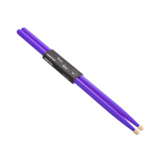 sourcing map Maple Wood Drumstick Anti Slip Handle Grips 5A Purple Classic Drum Stick Wood Tip for Drumming Musical Instrument Percussion