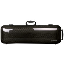 GEWA Idea 1.8 Violin Case Black/Black Carbon with Additional Side Handle Made in Germany