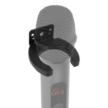 Geekria for Creators Microphone Wall Mount Holder, Wired and Wireless Mics Storage Hanger, Space-Saving Design for Home, Office, Recording Studio, Ea