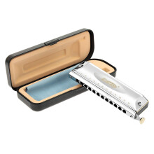 East top Chromatic Harmonica in C, 12 Holes 48 Tones Professional Chromatic Mouth Organ harmonica for Adults, Professionals and Students(SR)