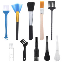 Bewudy 10 PCS Mini Keyboard Cleaning Brushes Kit, Anti-Static Electronic Dust Cleaning Brushes with PP Bristles, for Computer Keyboard, Motherboard,