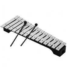 M.J COMFY-LIFE 15-Note Xylophone Glockenspiel Professional Percussion Musical In