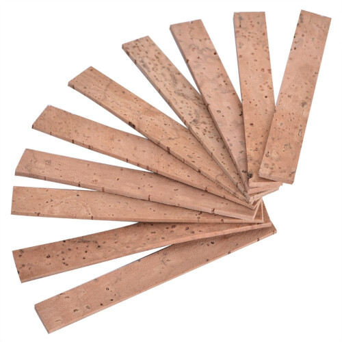 10Pcs Clarinet Cork, Neck Joint Strips Sheet Clarinet Cork Replacement Kit Instr