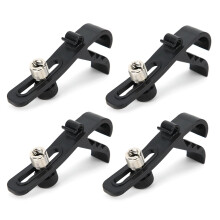 4Pcs Drum Microphone Clips, Adjustable Microphone Drum Mount, Shockproof Holder for Drum and Instrument Microphones, Essential Accessory for Music Lo