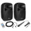 Vonyx VPS082A 8" Active PA DJ Speaker System, Stands, Bluetooth, Light Show 6