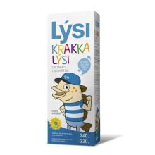 Cod liver oil for children, 240 ml, Lysi