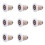 8X Shower Sliding Door Roller Runner Wheel 27mm Wheel Diameter 1