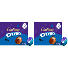 Cadbury Dairy Milk Oreo Filled Chocolate Egg, Filled w/ Crunchy