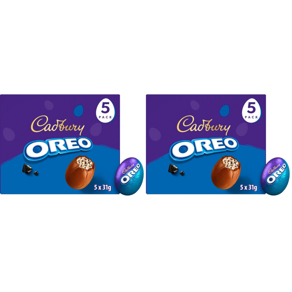 Cadbury Dairy Milk Oreo Filled Chocolate Egg, Filled W/ Crunchy