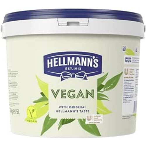 Hellmann's Vegan Mayonnaise 5l (4.74kg)