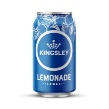 Kingsley Signature Diet Lemonade, Flavoured Carbonated Drink, 100%