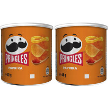 Pringles Sweet Paprika Paprika Chips | 12 small cans for on the go