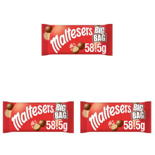 Maltesers King Size Bag, 59g (Pack 3)