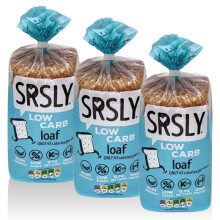 SRSLY Low Carb Keto Bread - Only 0.7g Carbs & 43 Kcals Per Slice