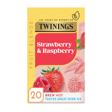 Twinings Strawberry & Raspberry Fruit Infusion Flavoured Tea