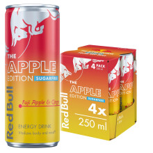 Bull Winter Edition Sugarfree Fuji Apple & Ginger Energy Drink 250ml 4