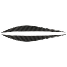 Carbon Fiber Car Front Headlight Eyebrows Sticker Trim Decoration Accessories for - 3 Series F30 320I 325I 316I