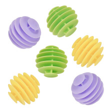 6 Pcs Tumble Dryer Balls, Rubber Silicone Laundry Balls for Washing