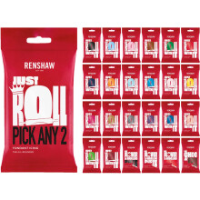 Renshaw Ready to Roll Fondant Icing & Flower and Modelling Paste 250g - Pick Any