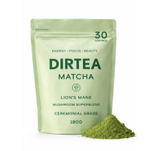 DIRTEA Matcha Powder - 2, 500mg per Serving - Vegan & Non GMO - 180g