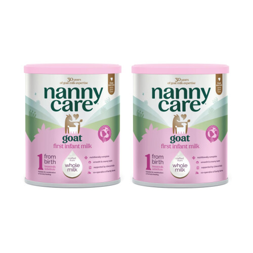 Nannycare Goat Based First Infant Milk - 800g (2 Pack)