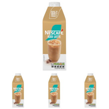 NESCAFÉ Iced Coffee Latte 750ml (Pack 4)