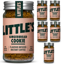 Little's Gingerbread Cookie Flavoured Instant Coffee, 6 Pack (50g x 6)