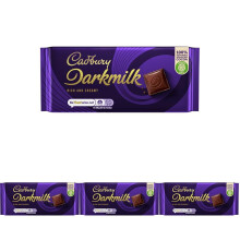 Cadburys Dark Milk, 80g (Pack 4)