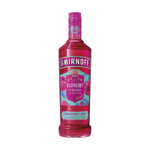 Smirnoff Raspberry Crush Flavoured Vodka | 37.5% vol | 70cl | Made w/