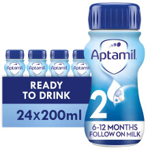 Aptamil 2 Follow On Baby Milk Ready to Use Liquid Formula 6
