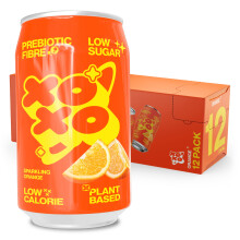 XOXO Orange Prebiotic Soda | Refreshing Sparkling Prebiotic Drink w/