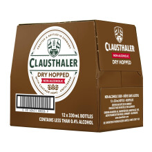 Clausthaler Dry Hopped Alcohol Free Beer - Case 12 x 330ml,