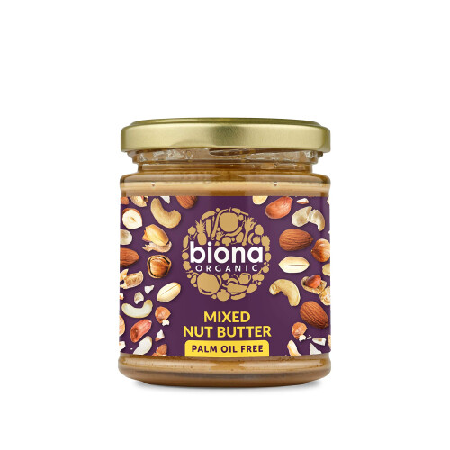 Biona Organic Mixed Nut Butter 170g (Pack 3)