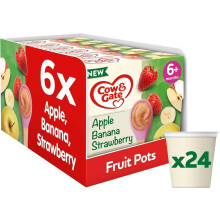 Cow & Gate Baby Food - Apple Strawberry & Banana - Fruit Pot