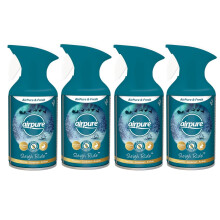 Airpure & Fresh (4 x 250ml) Air Freshener Spray (Sleigh Ride)