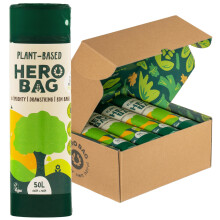 HERO BAG 50l 35µm ( 80 Bags) Plant